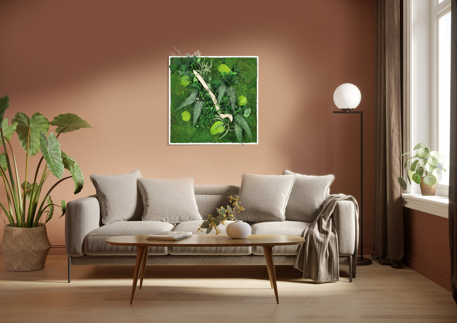 🪴 La décoration par le tableau végétal naturel stabilisé : une touche de nature qui dure