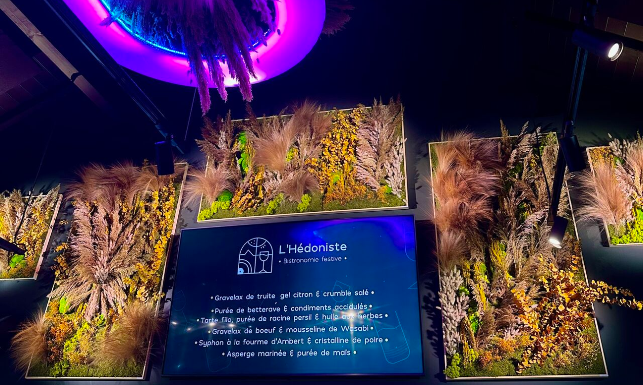 Sublimer le végétal par la lumière – L’Hédoniste, Savoie