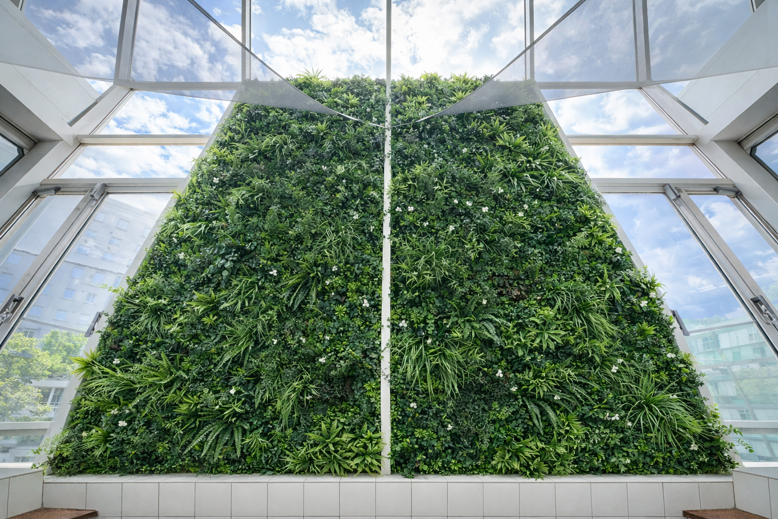 Décoration végétale en ERP   normes et solutions conformes